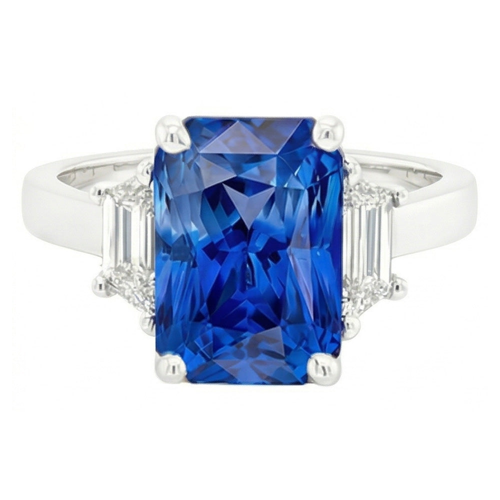 echter round diamant 1.75Karat ring Seitenansicht