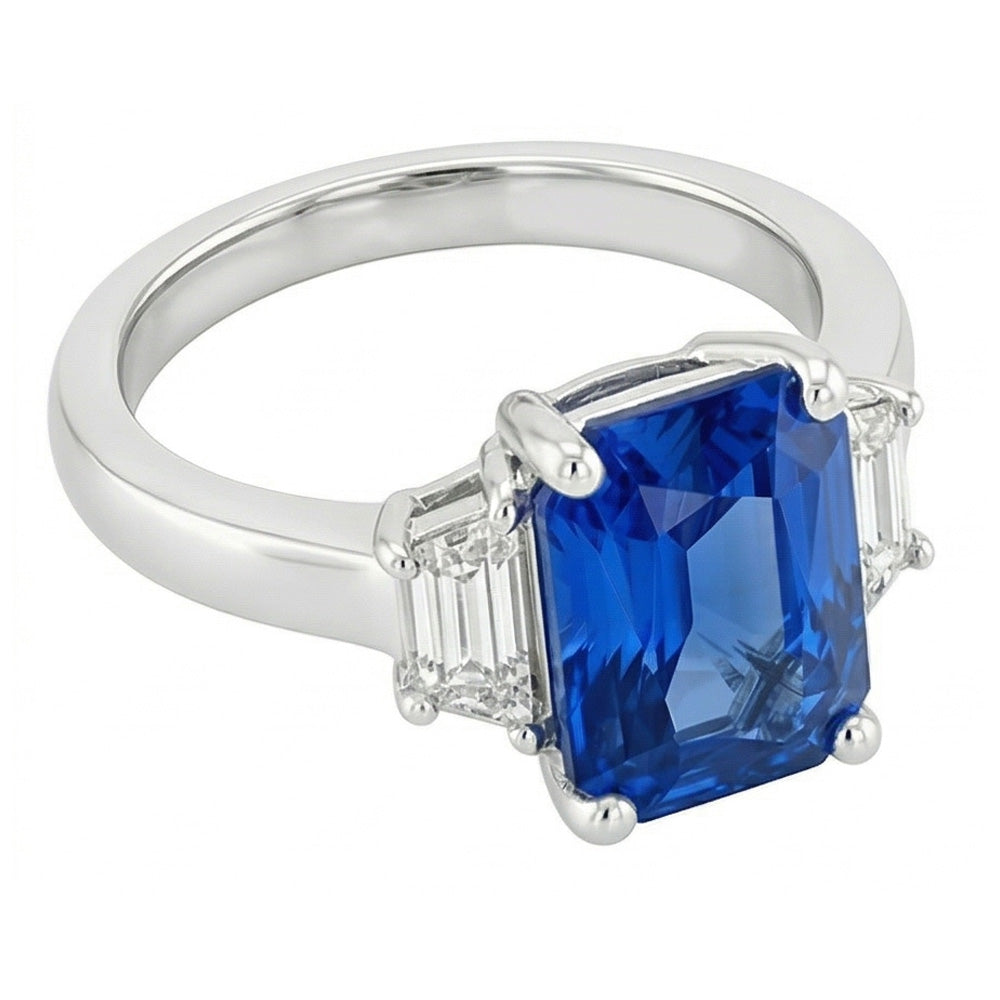 echter round diamant 1.75Karat ring Draufsicht