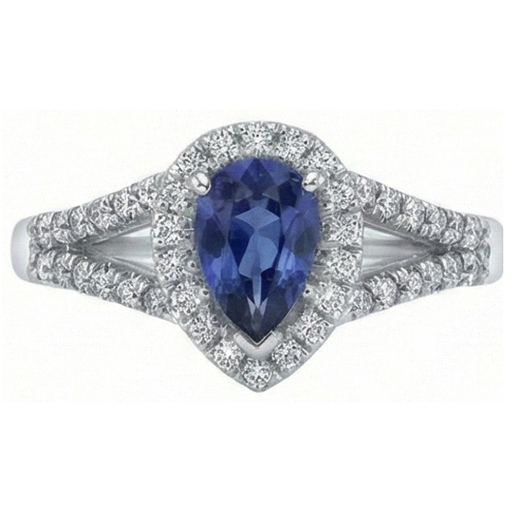 echter round diamant 2.50Karat ring Seitenansicht
