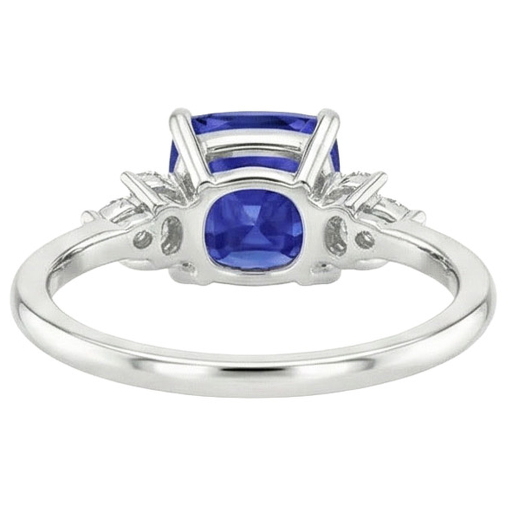 echter marquise diamant 3.25Karat ring auf Weiß