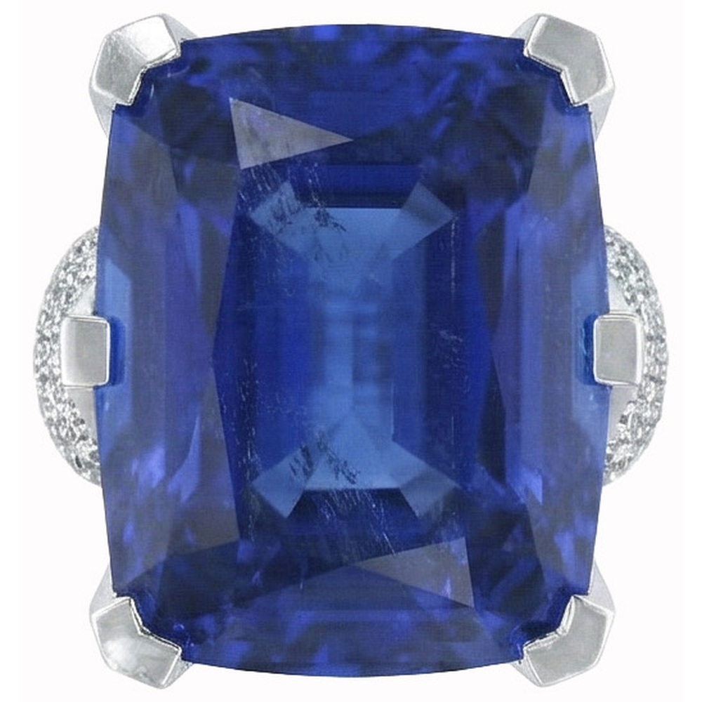 echter round diamant 8.50Karat ring Detailansicht