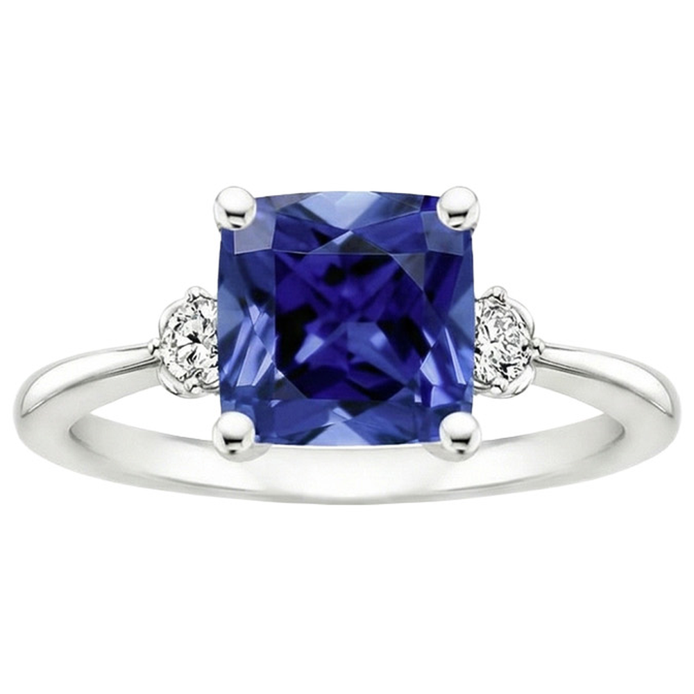 echter round diamant 2.75Karat ring Detailansicht
