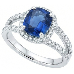 Echter Saphir Ring 4.75 Karat