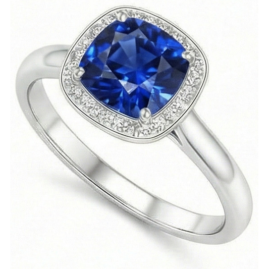 echter round diamant 3Karat ring Vorderansicht