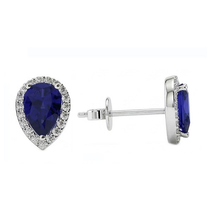 echter round diamant 5.20Karat ohrring Detailansicht