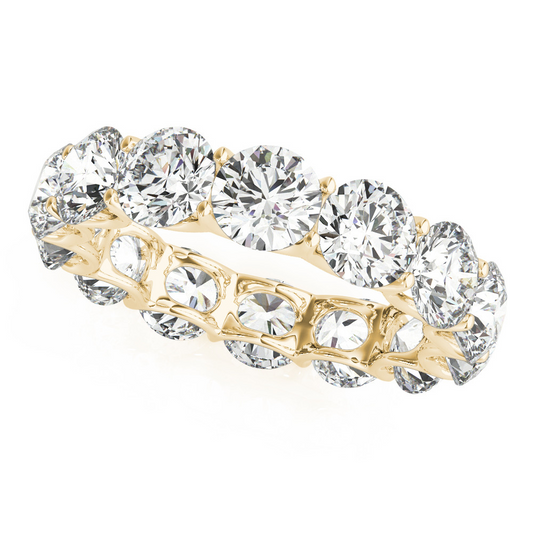 Brillant Eternity Band 0,40 Karat 14 Karat Gelbgold – Hauptansicht