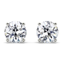 Luxuriöser Diamant Ohrhänger – 5 Karat 14 Karat Weißgold