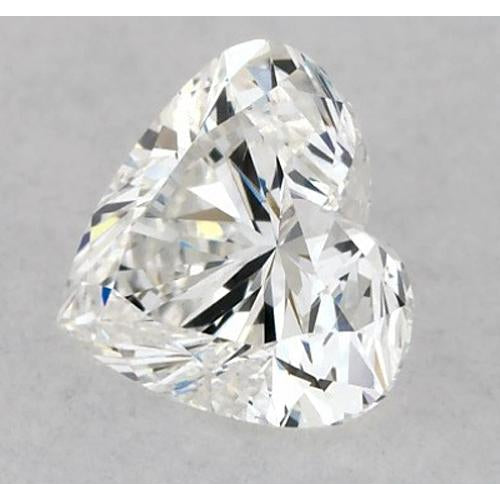 Herzform Diamant Ring in Gold – Frontansicht