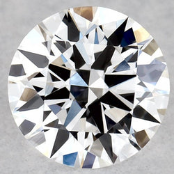 2,25 Karat runder, natürlicher, aus der Erde gewonnener Diamant, F, VVS1, exzellenter Schliff, lose