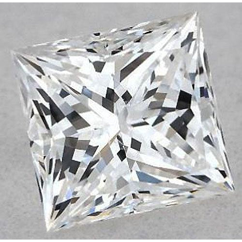 6 Karat Princess Naturdiamant, lose, aus der Erde gewonnen, Farbe E, VS1, exzellenter Schliff