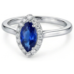 Echter Saphir Ring 1.25 Karat