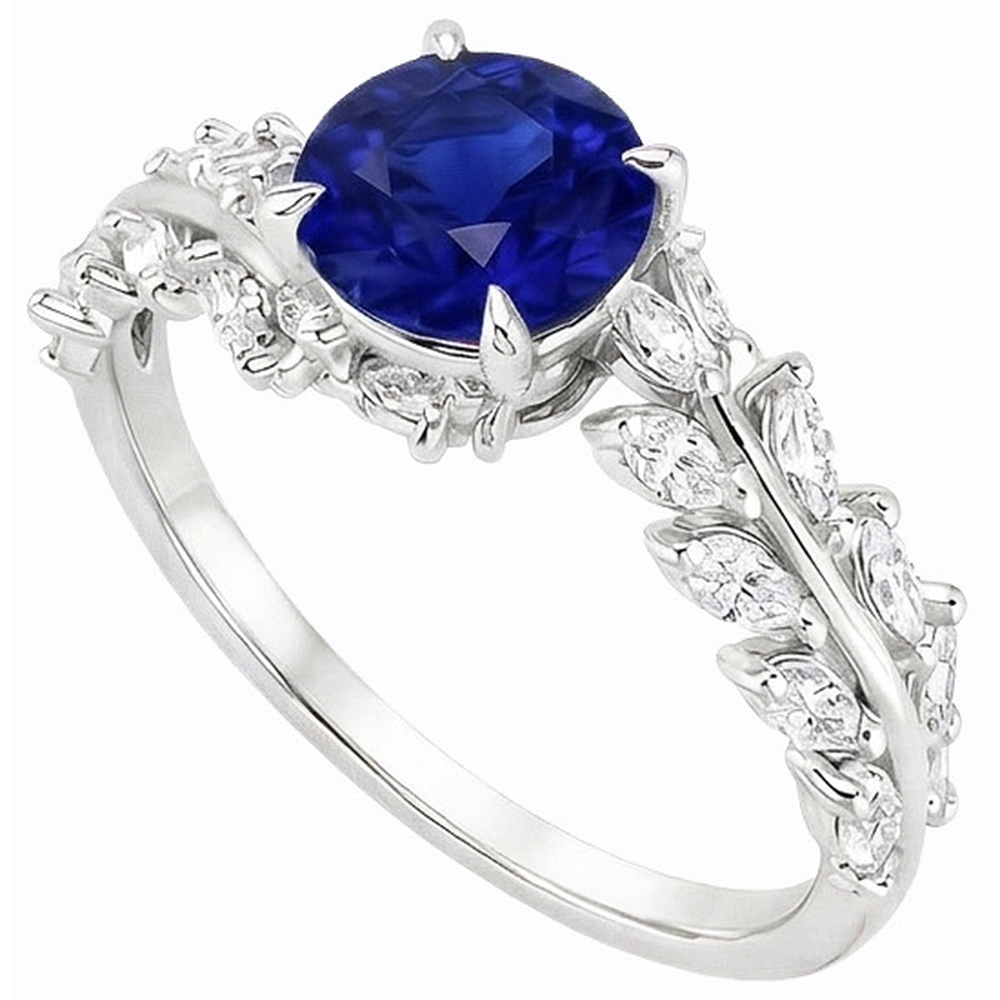 echter marquise diamant 4.50Karat ring Draufsicht