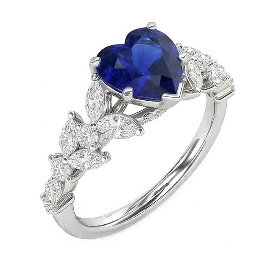 echter marquise diamant 3.50Karat ring Detailansicht