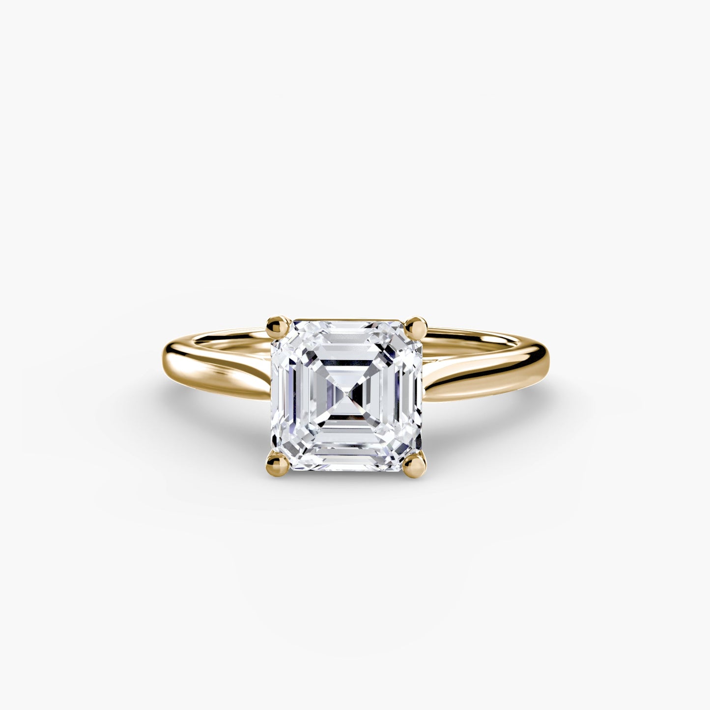 Diamant Ring in Gold – Nahaufnahme