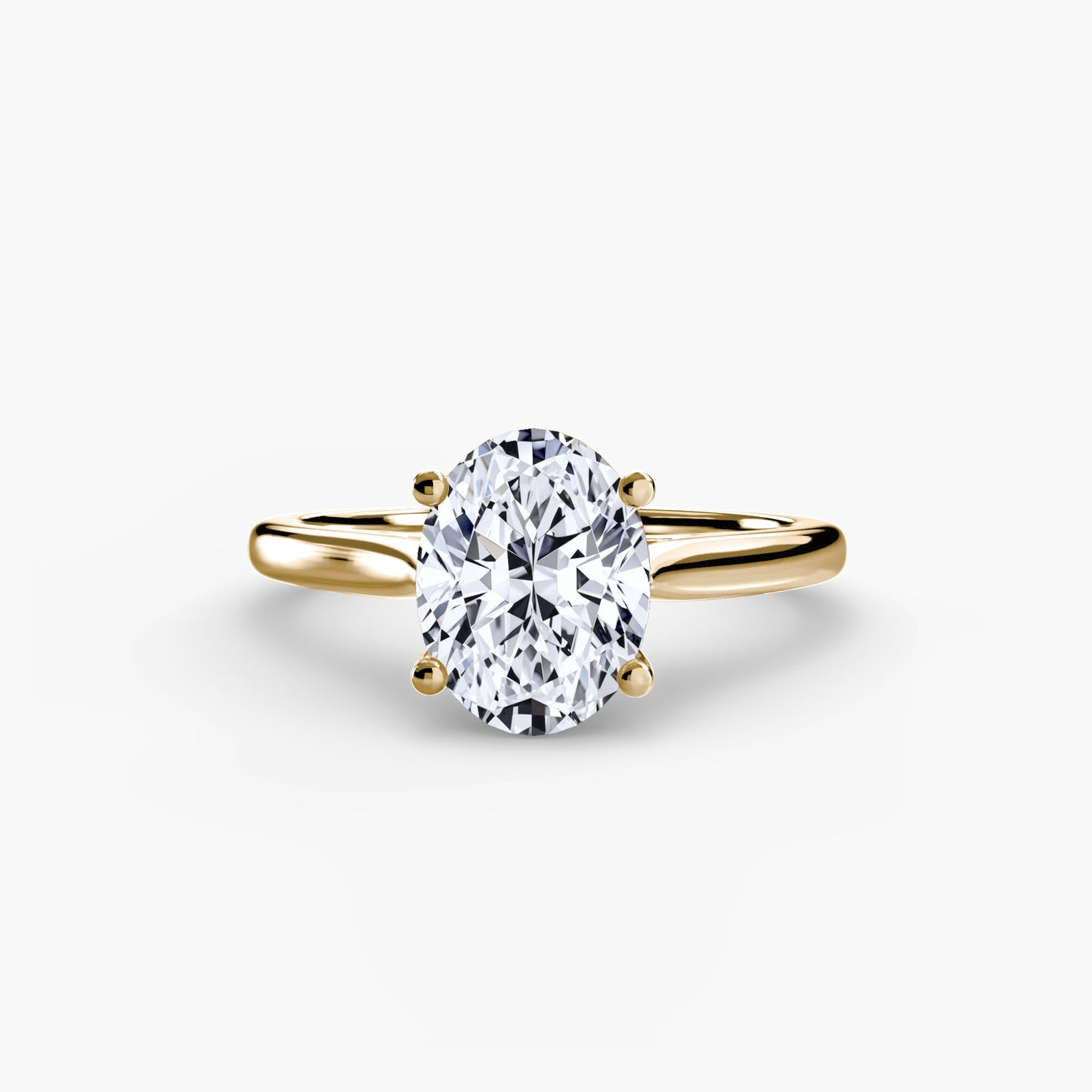Handgemachter Diamant Setting Karat – Profilansicht