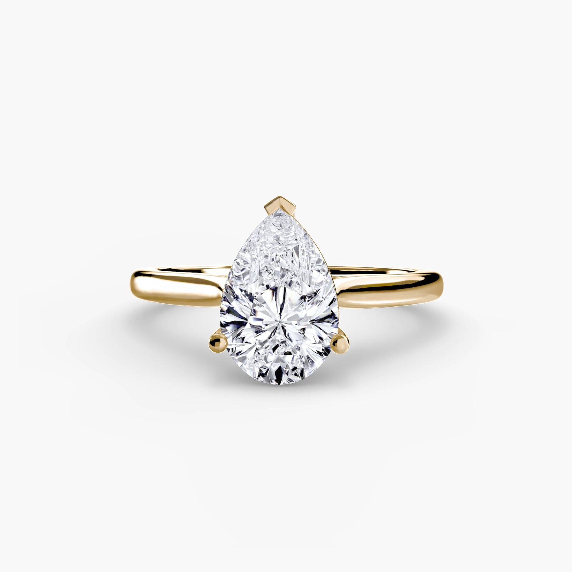 Handgemachter Diamant Setting Karat – Draufsicht