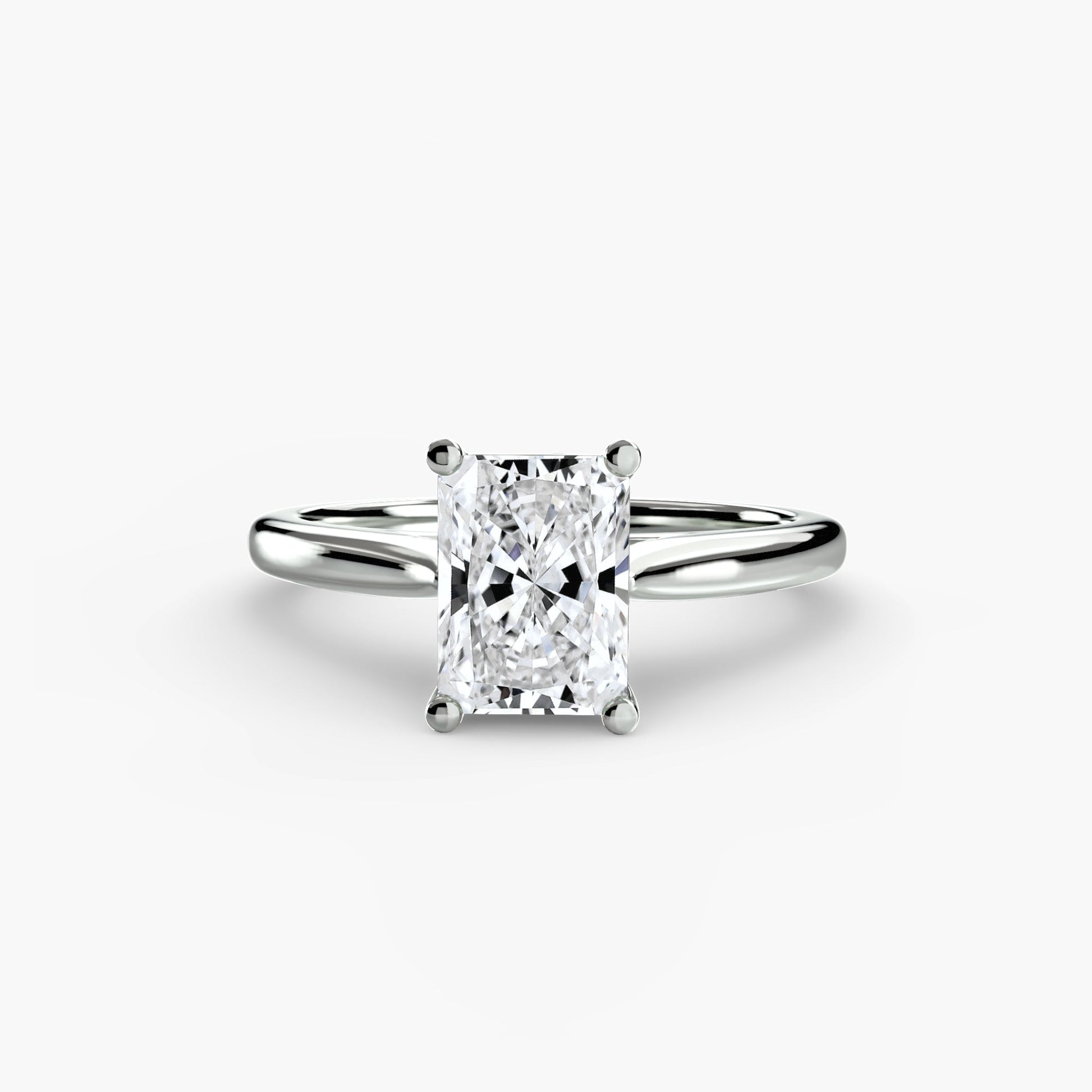 Naturreiner Diamant Setting Karat Gold – Alternative Ansicht
