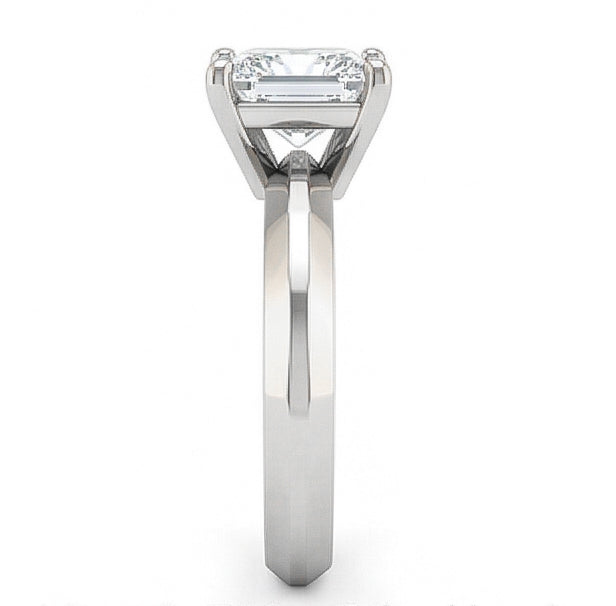 echter princess diamant 0.75Karat ring Detailansicht