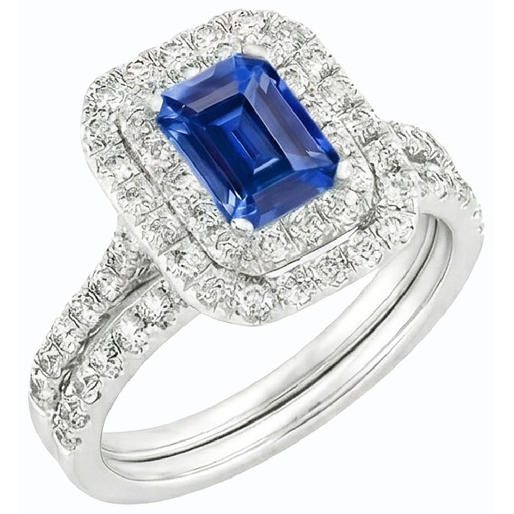 echter round diamant 5Karat ring Seitenansicht