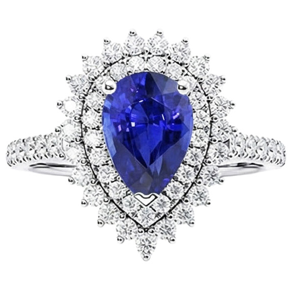 echter round diamant 5.50Karat ring Detailansicht