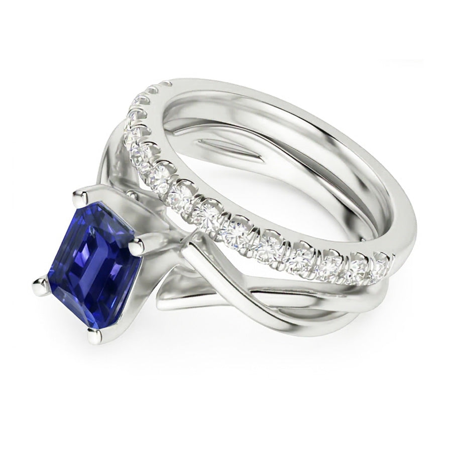 echter round diamant 2.50Karat ring Detailansicht
