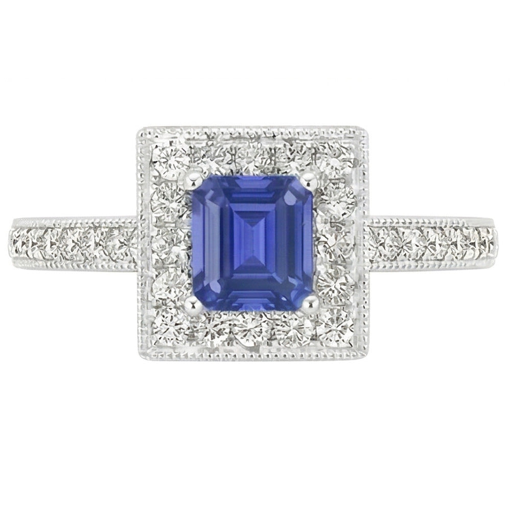 echter round diamant 3Karat ring Seitenansicht