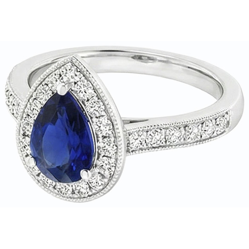 echter round diamant 4.50Karat ring Profilansicht