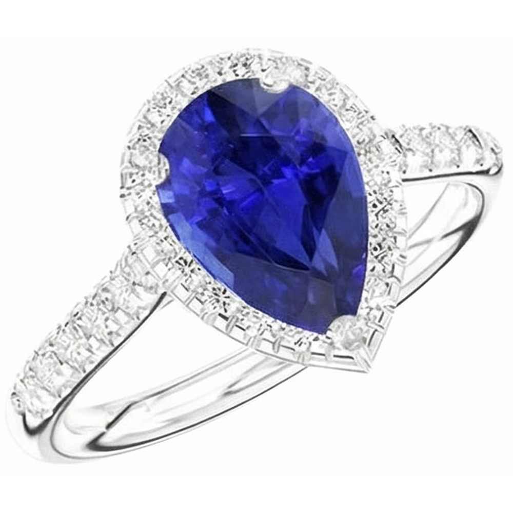 echter round diamant 3.50Karat ring Detailansicht
