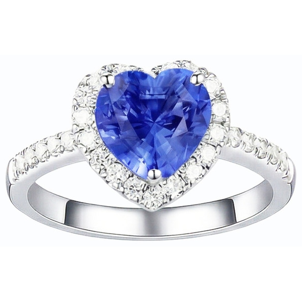 echter round diamant 3.50Karat ring Detailansicht