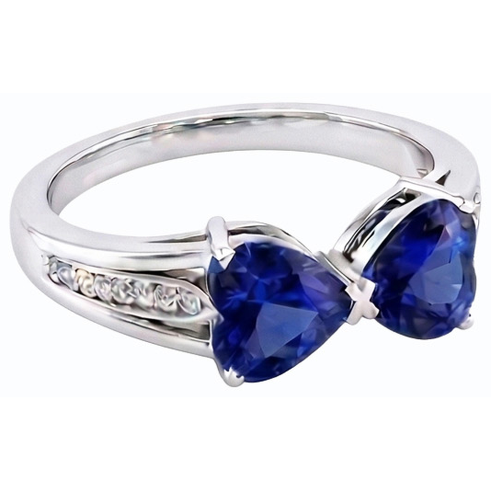 echter round diamant 3.50Karat ring Vorderansicht