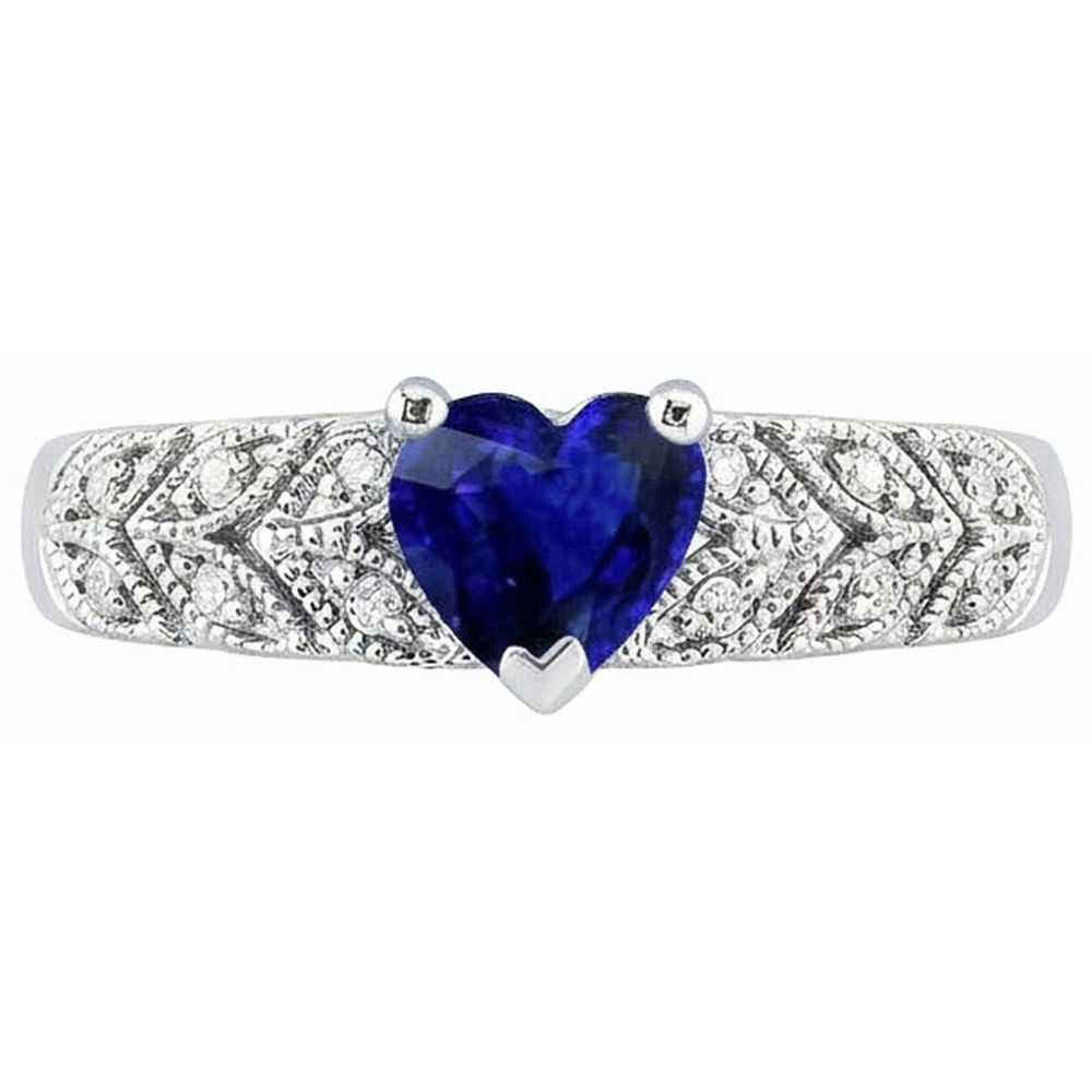 echter round diamant 2.50Karat ring Draufsicht
