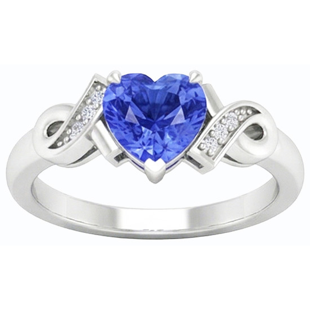 echter round diamant 1.75Karat memoire-ring Seitenansicht
