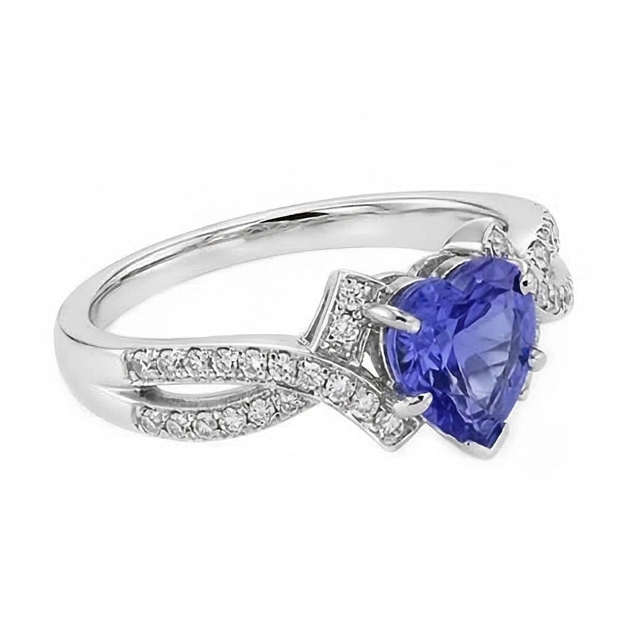 echter marquise diamant 2.50Karat ring Draufsicht