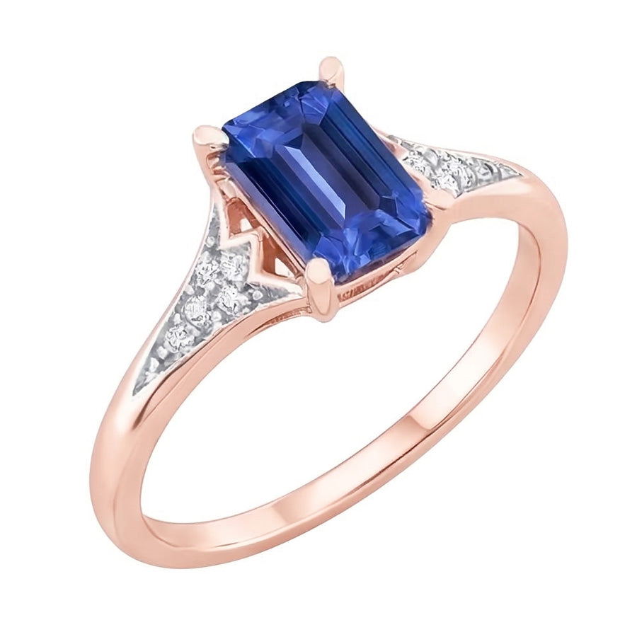 echter round diamant 2Karat ring Draufsicht