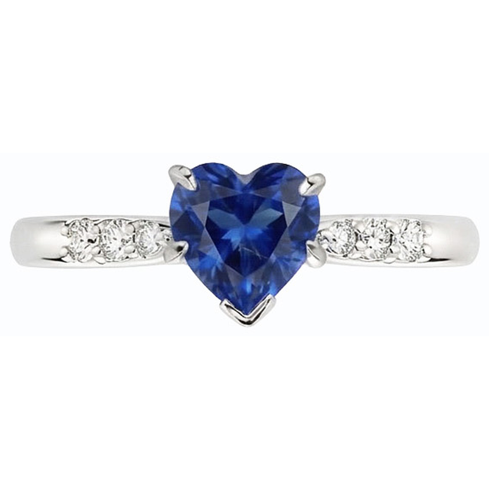 echter round diamant 1.50Karat ring Seitenansicht