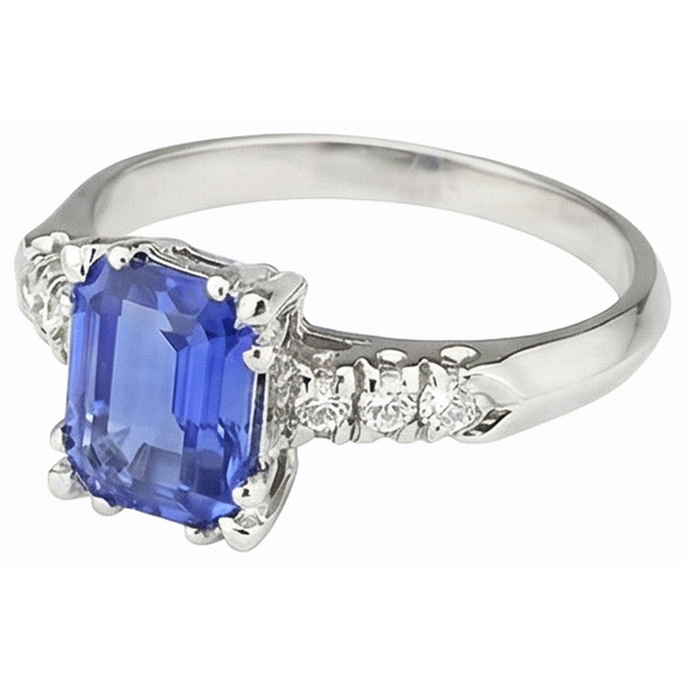 echter round diamant 3Karat ring Draufsicht