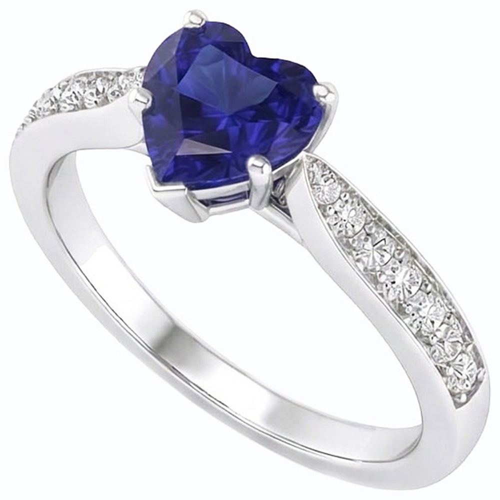 echter round diamant 2.50Karat ring Detailansicht