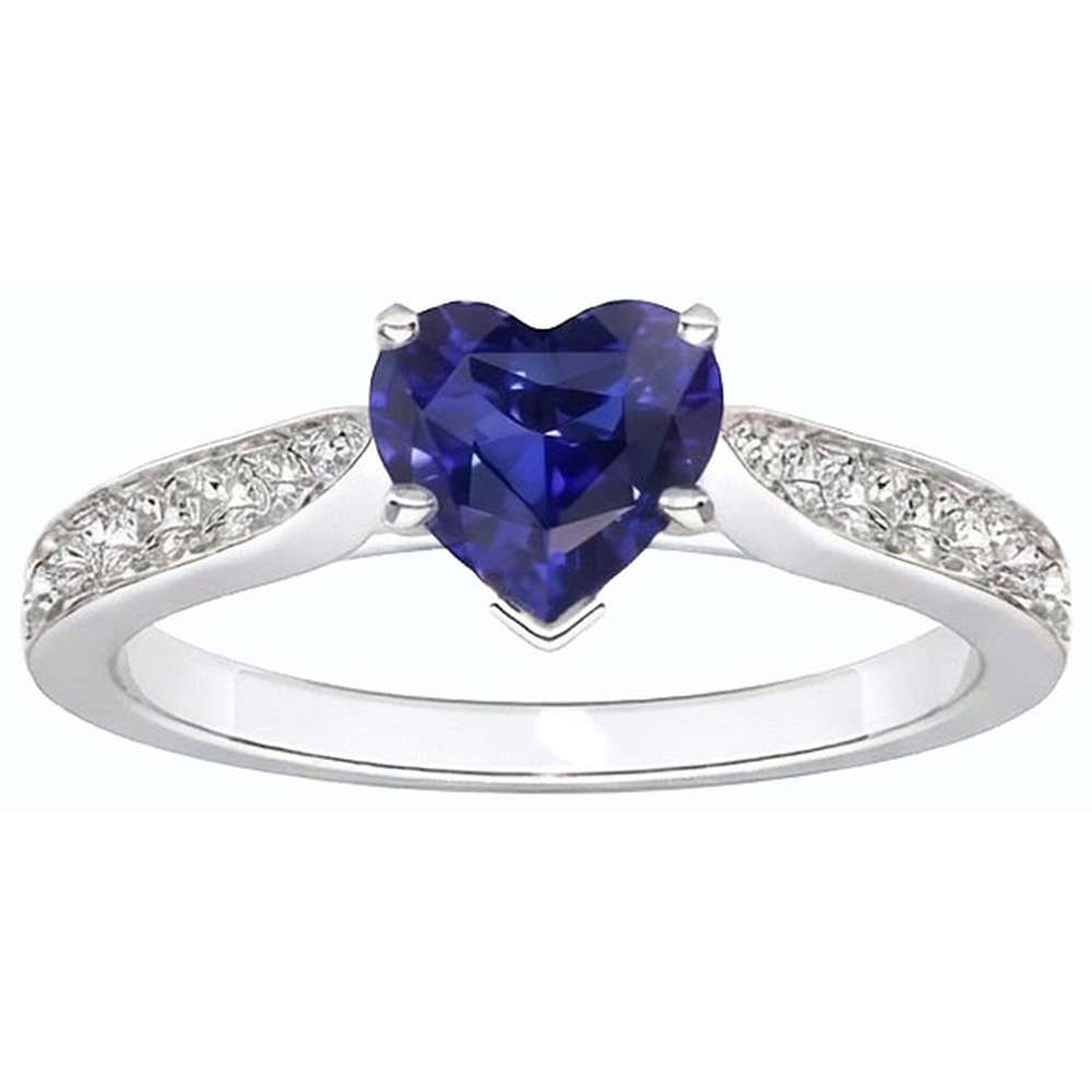 echter round diamant 2.50Karat ring Seitenansicht