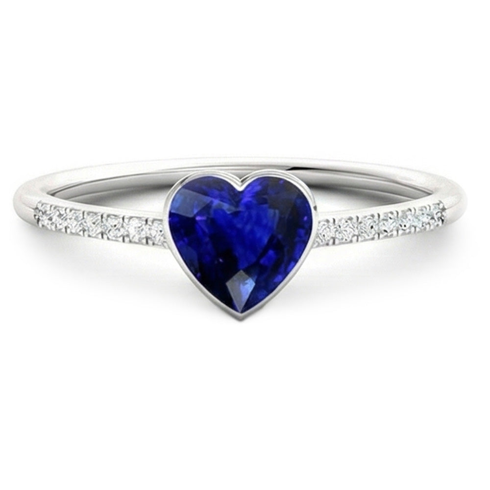 echter round diamant 2.50Karat ring Seitenansicht