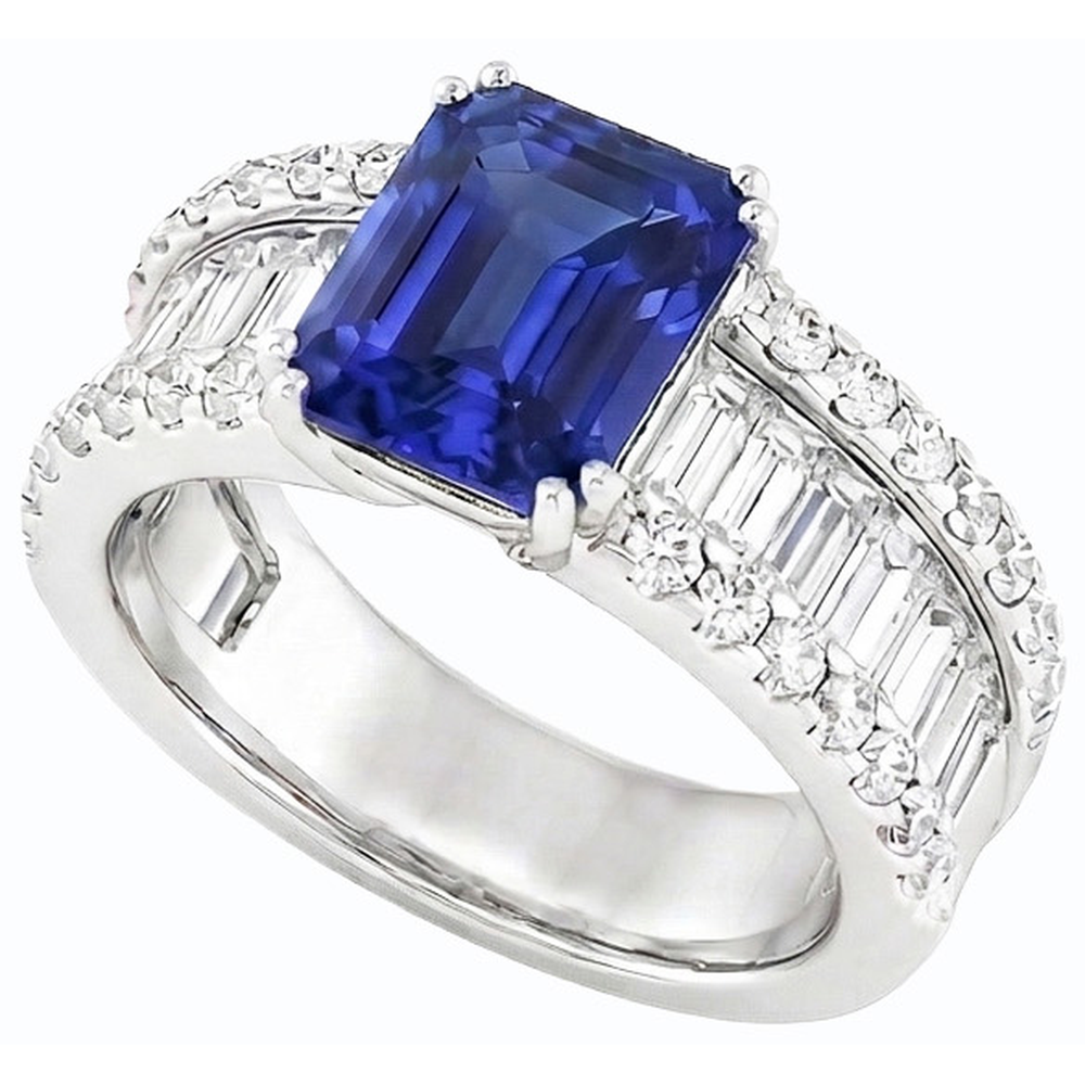 echter marquise diamant 3.50Karat ring Seitenansicht