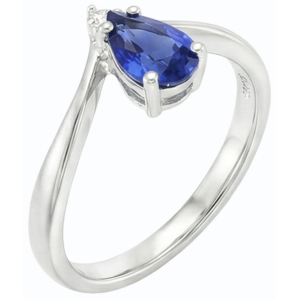 echter round diamant 1.25Karat ring Seitenansicht