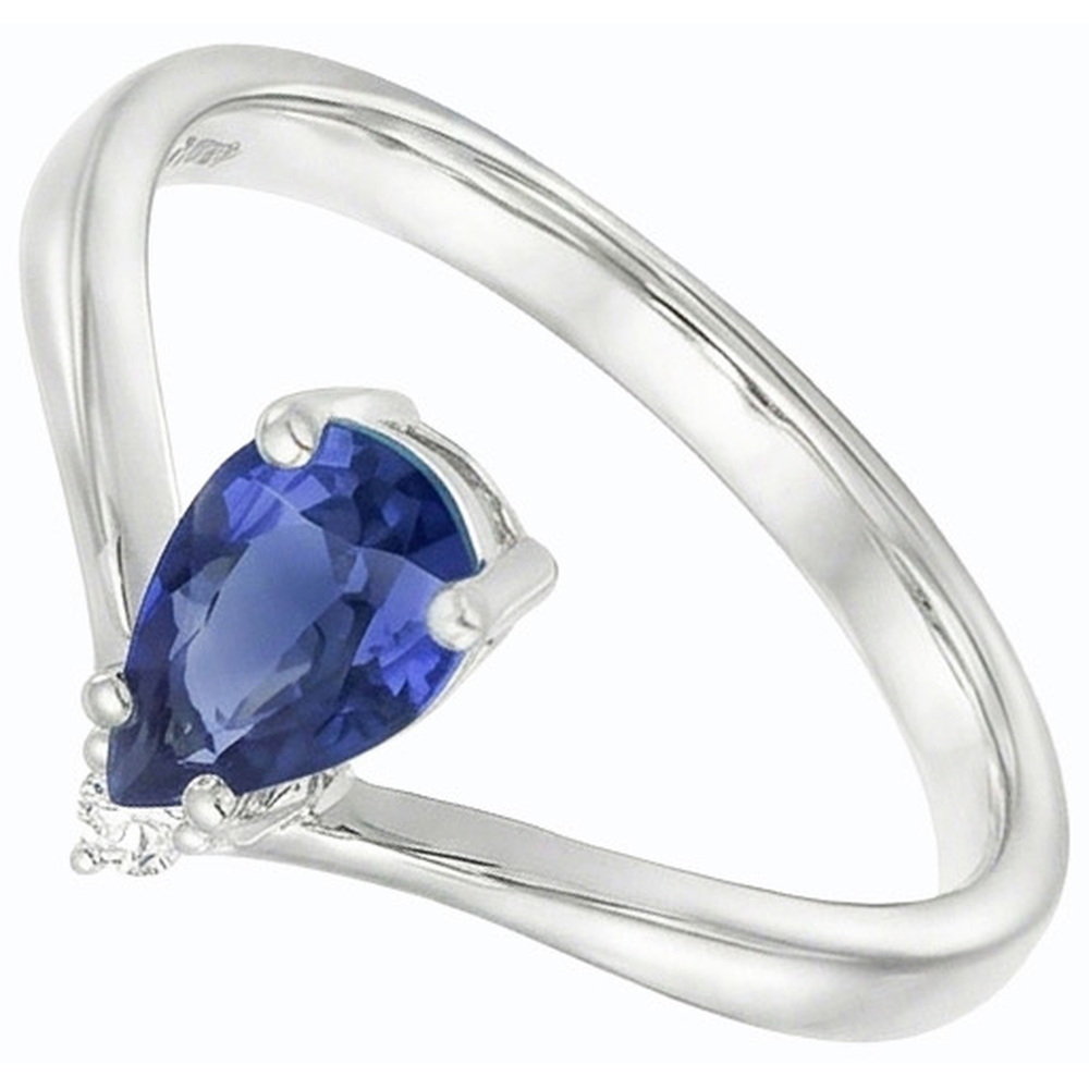 echter round diamant 1.25Karat ring Detailansicht