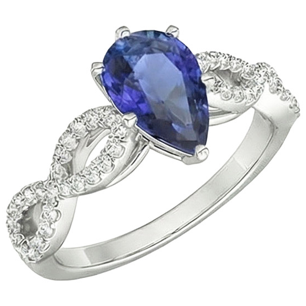 echter round diamant 3.50Karat ring Detailansicht