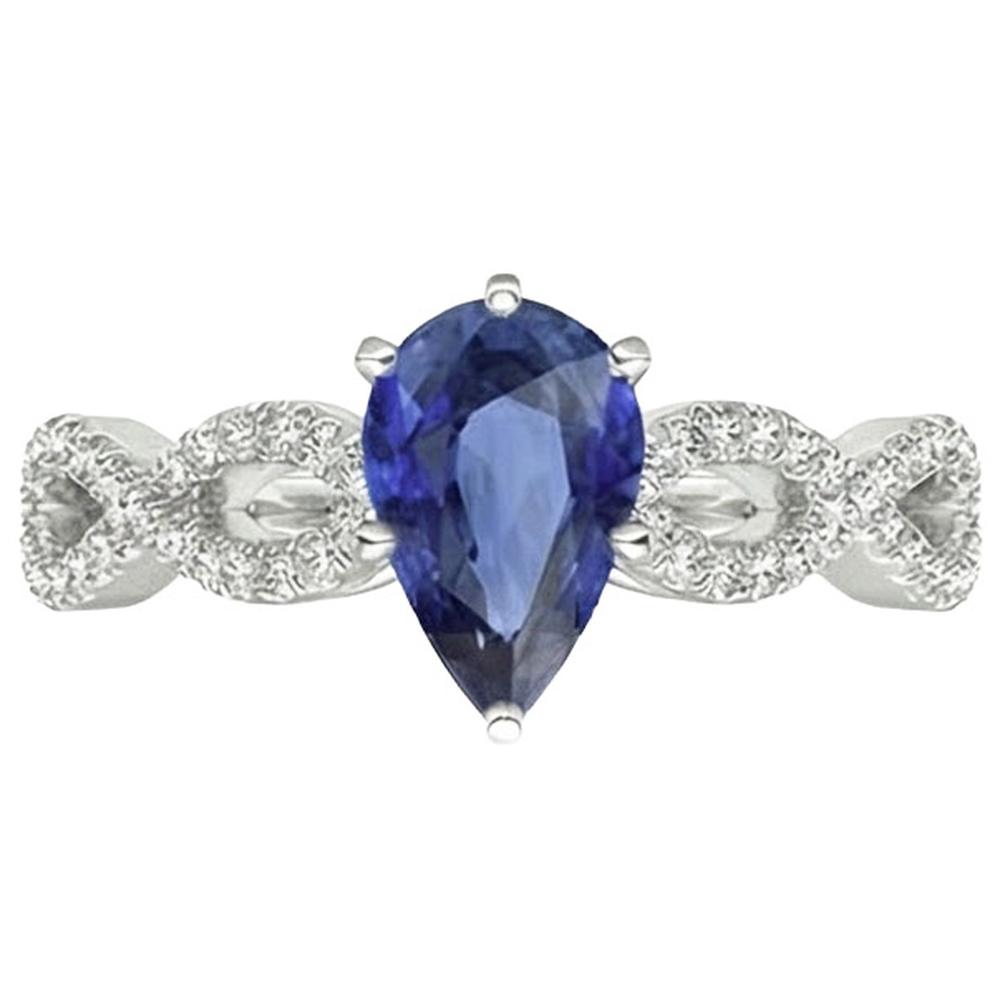echter round diamant 3.50Karat ring auf Weiß