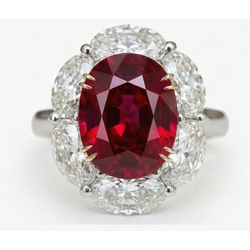 Echter Rubin Ring 5 Karat