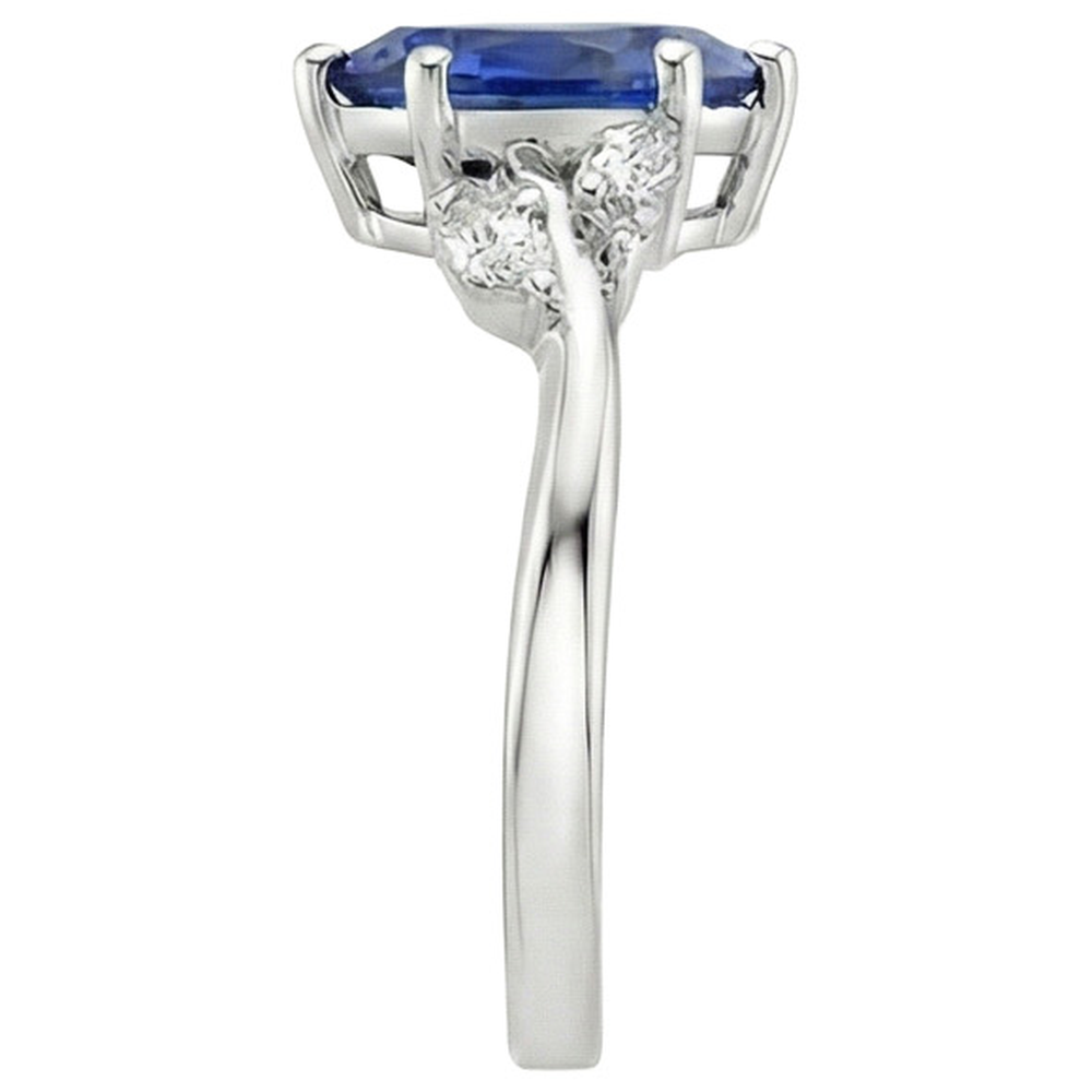 echter marquise diamant 6.75Karat ring Profilansicht
