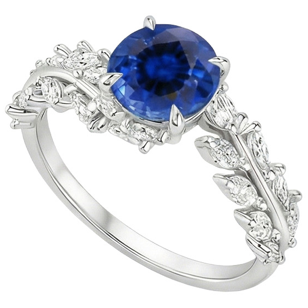 echter marquise diamant 3Karat ring Draufsicht