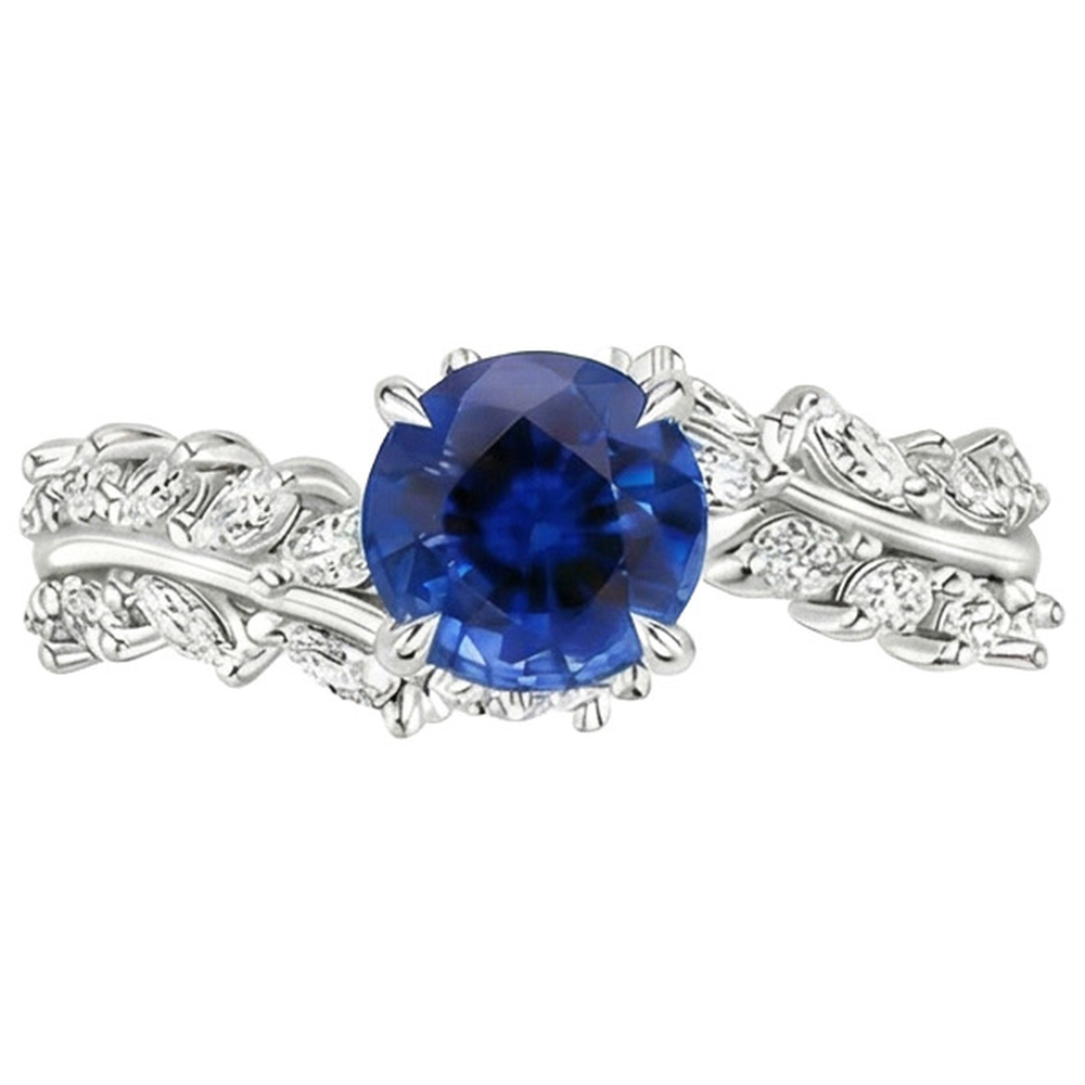 echter marquise diamant 3Karat ring Detailansicht