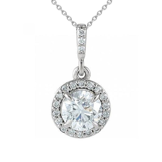 Handgemachter Edler Diamant Designer-Schmuck 2,10 Karat – Hauptansicht