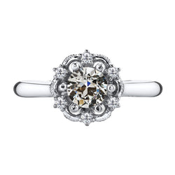 Luxuriöser Jubiläumsband Edler Diamant Antragsring – 1,50 Karat